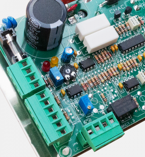 PMDC motor controllers with AC power supply